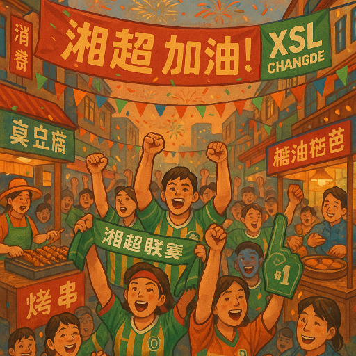 一场球赛全城狂欢,“湘超”常德主场撬动消费热潮