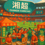 常德“湘超”主场赛事激发消费热潮:体育文化与美食碰撞出新火花